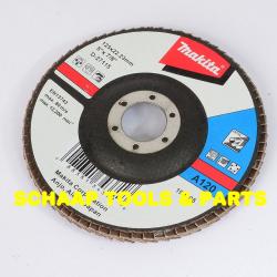 Lamellenschuurschijf aluminiumoxide diameter 125mm korrel 120 | D-27115